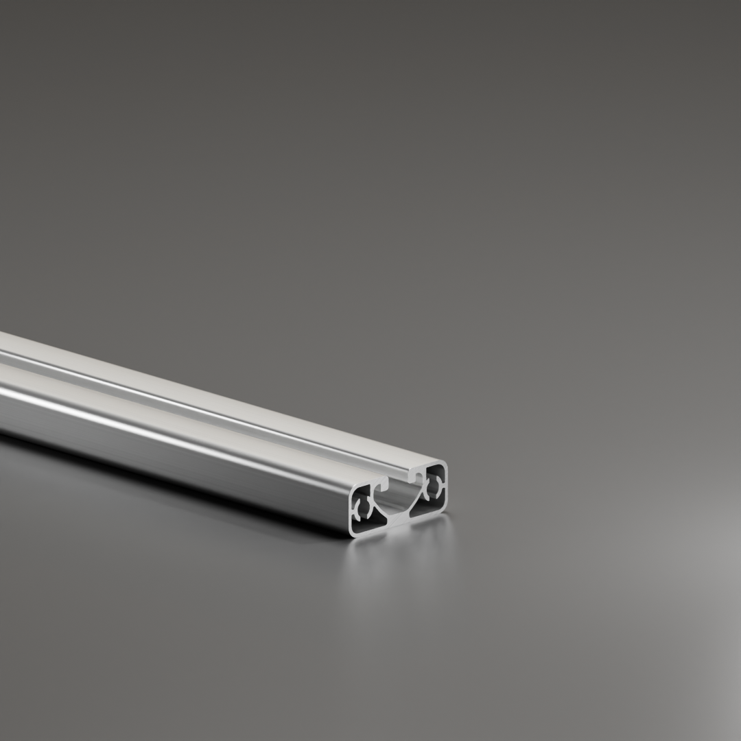 Profil aluminiowy AVP-I 8 Ultraleicht (Eco) 40 x 16 mm, rowek 8 mm