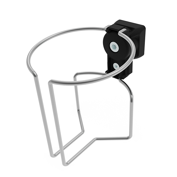 Uchwyt do butelek FX do profili 40/45, rowek 8/10