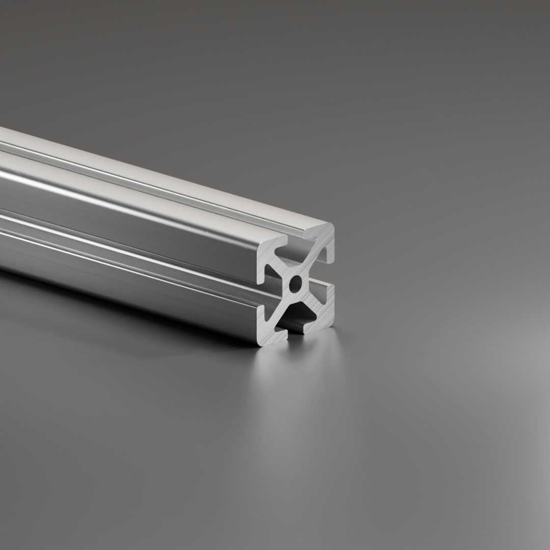 Profil aluminiowy AVP-I 6 ciężki 30 x 30 mm, rowek 6 mm