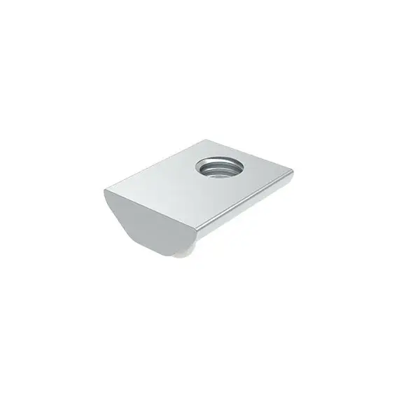 Nakrętka z rowkiem, ciężka, rowek 8, M8, 18 x 6,8 mm, I = 23 mm