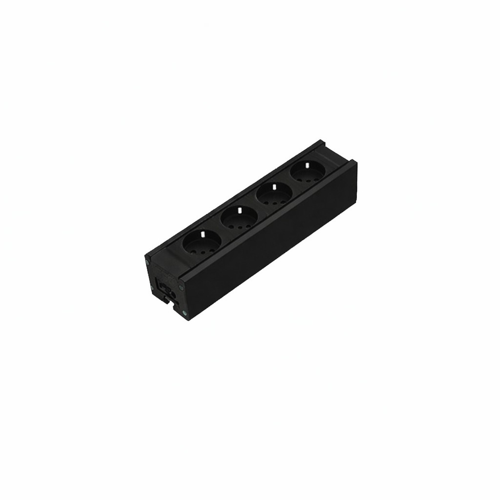 Listwa zasilająca Modul F Line 264, 4 gniazda, ESD