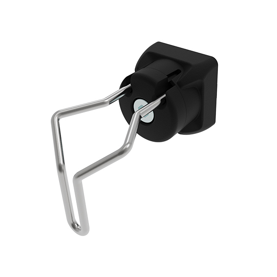 Zacisk do tkaniny ESD FX do profili 40/45, rowek 8/10