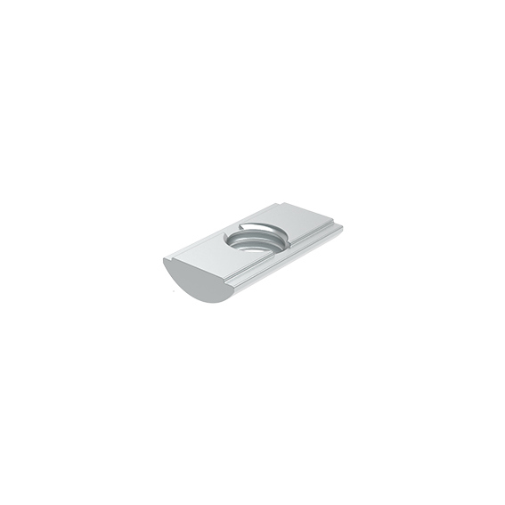Nakrętka z rowkiem, rowek 8, M8, 10,8 x 4,1 mm, z możliwością obrotu