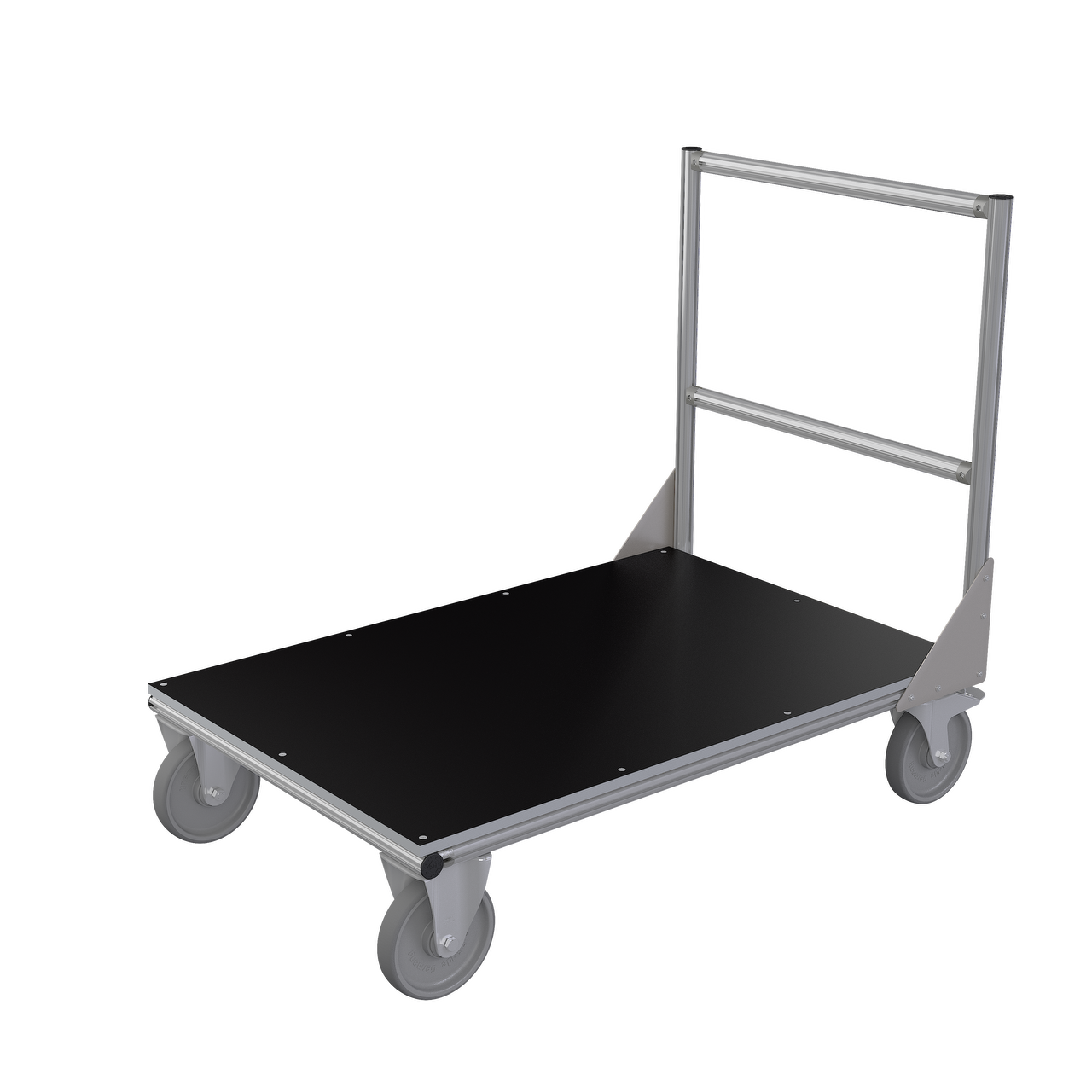Wózek transportowy z platformą