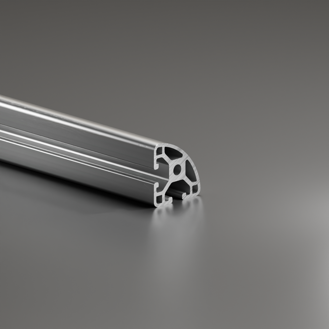 Profil aluminiowy AVP-I 6 Leicht 30 x 30 mm, rowek 6 mm