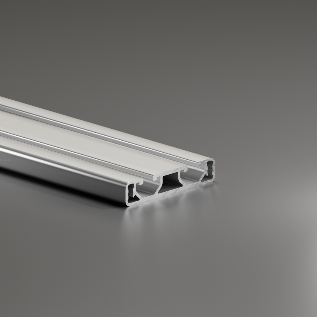 Profil aluminiowy AVP-I 6 Leicht 60 x 12 mm, rowek 6 mm