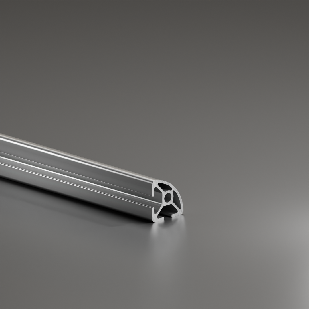 Profil aluminiowy AVP-I 8 Light 30 x 30 mm, rowek 8 mm