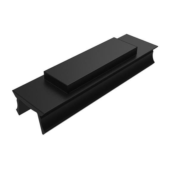 Klips samoprzylepny z rowkiem 8–4,5, dł. 25 mm