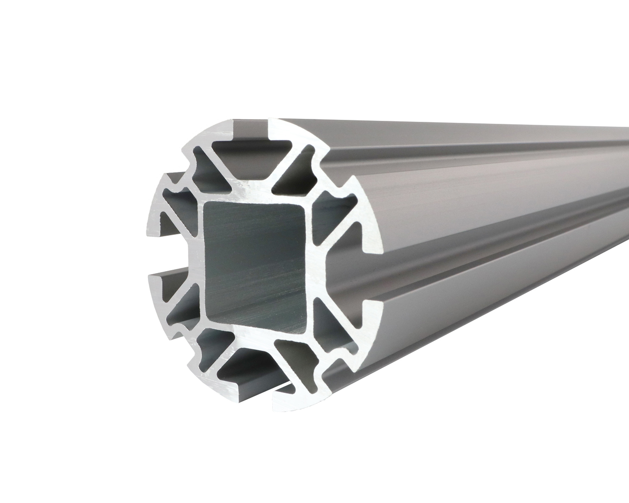 Profil aluminiowy NGP60 z rowkiem 8 mm
