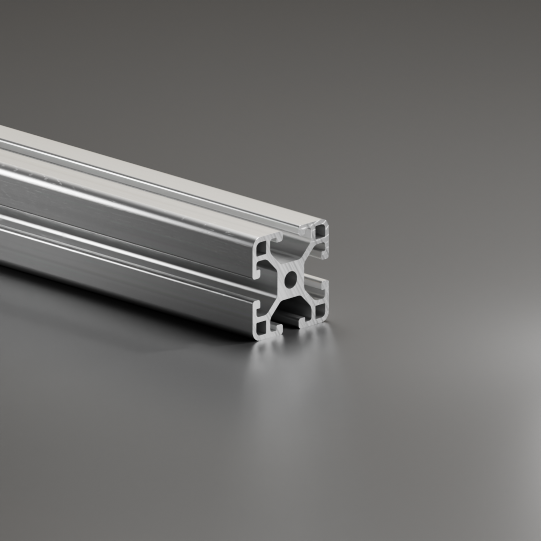 Profil aluminiowy AVP-I 6 Leicht 30 x 30 mm, rowek 6 mm